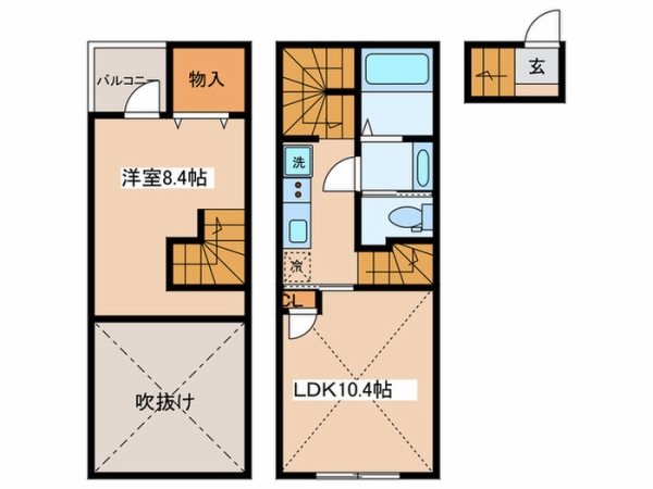 板橋マンション 202 도면