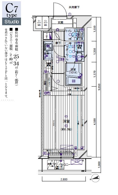 メインステージ府中中河原駅前 0316 도면