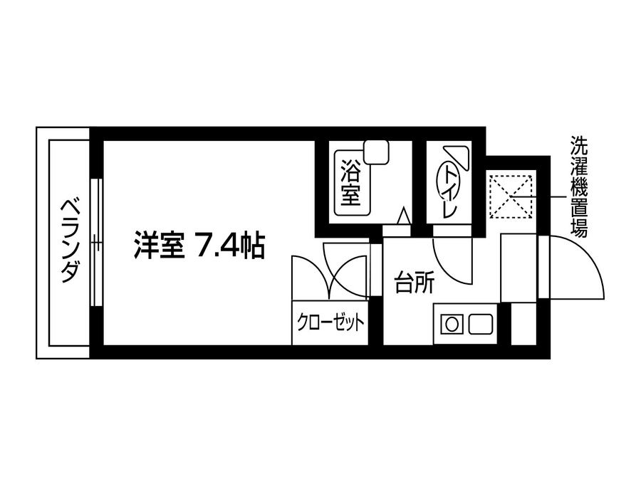 カレッジスクエア日野 211 도면