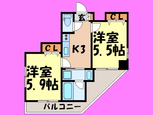 林ビル 403 도면