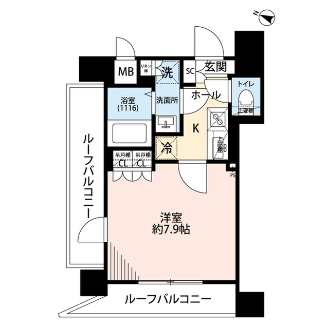 プレール・ドゥーク板橋舟渡 701 도면