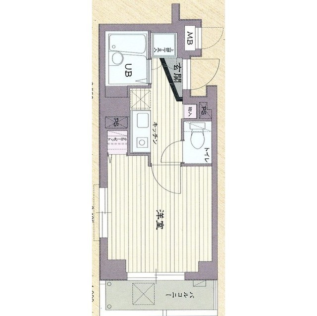 ロアール文京江戸川橋 404 도면