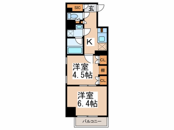 レジディア神田岩本町 603 도면