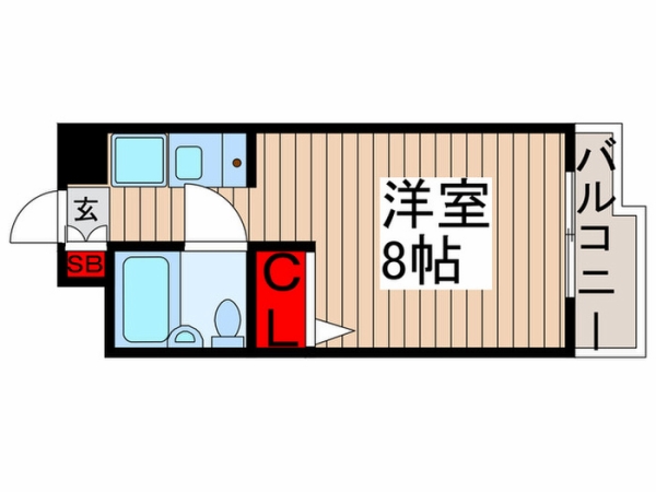 日神パレス梅島(502) 502 도면
