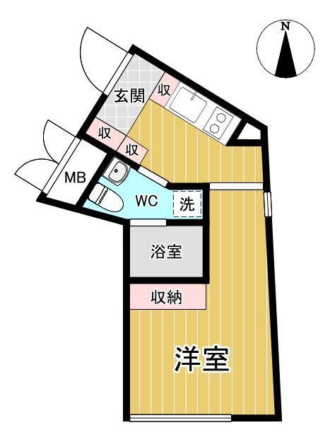 Apricot上野入谷 202 도면