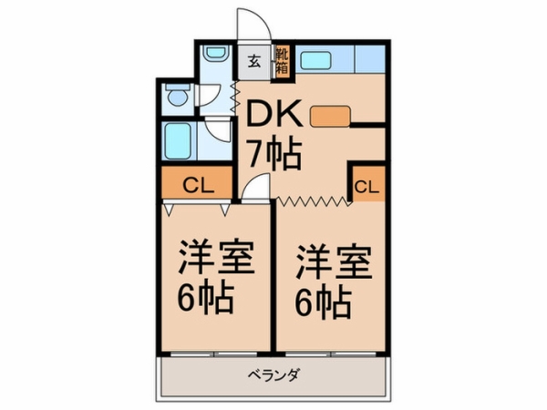 大商第二マンション 502 도면
