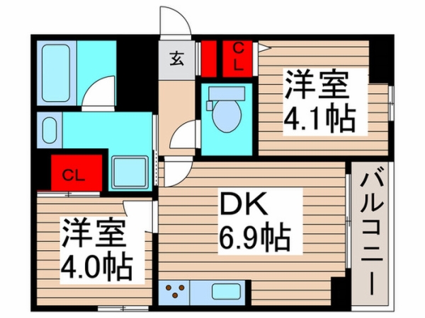 ビスタリエ南花畑 102 도면