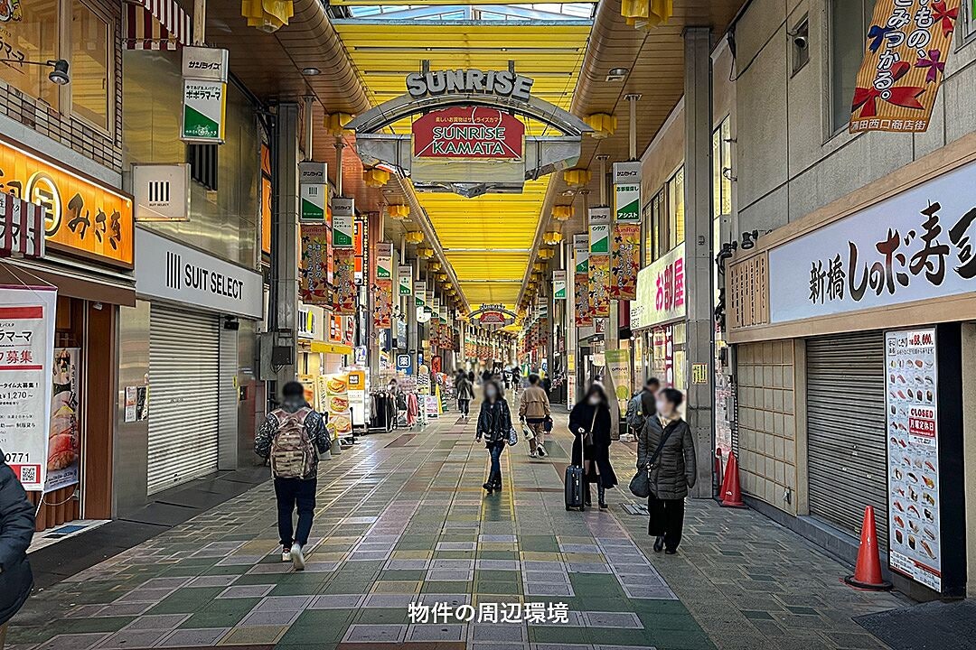 레이킹3 보증금10 | 京浜東北・根岸線 蒲田역 도보 1분 | 1층 | 점포 | 24.22㎡ | 350,000엔 (시설완비) 매물 이미지 15