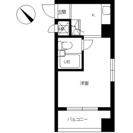 다이토구 | 도쿄메트로 히비야선 이리야 역 도보 9분 거리 | 6층 | 1R | 18.29㎡ | 69,000엔 대표 이미지