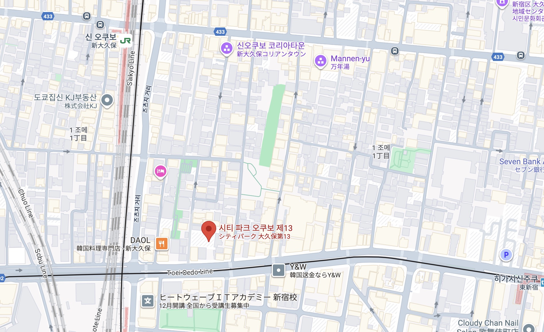 신오쿠보역 도보 6분 카페 상담가능 | 1층 | 122.98㎡ | 월세 1,430,000円 | 관리비 0円 | 레이킨 1 시키킹 10 매물 사진 1