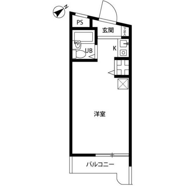 나카노구 | 세이부 신주쿠선 노가타역 도보 9분 | 1R | 20.65㎡ | 5.4만엔 대표 이미지