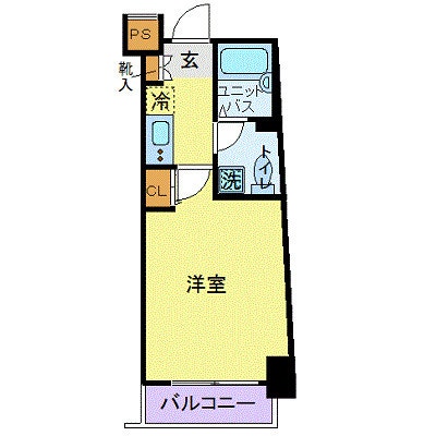 도쿄도도시마구 | 도부 도조선 키타이케부쿠로역 도보6분 | 2층 1K 21.68㎡ | 월 116,000엔 도면