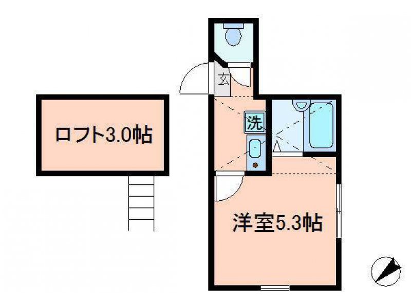 오야마 1K 매물 사진 1
