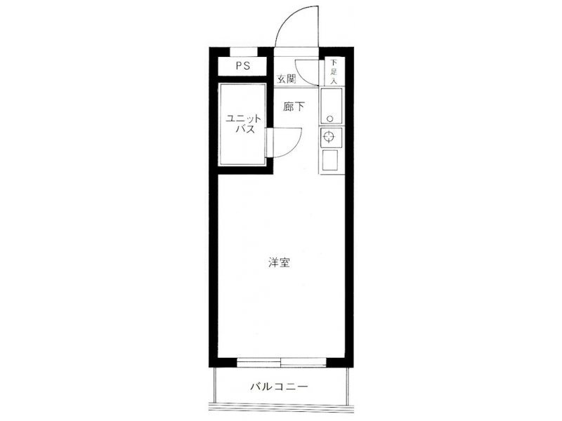 메구로 1R 매물 사진 1