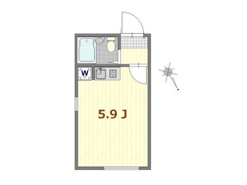 센주오하시 1R 매물 사진 1