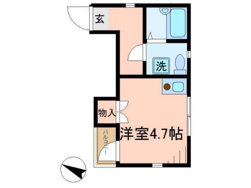 히키후네 1R 매물 사진 1