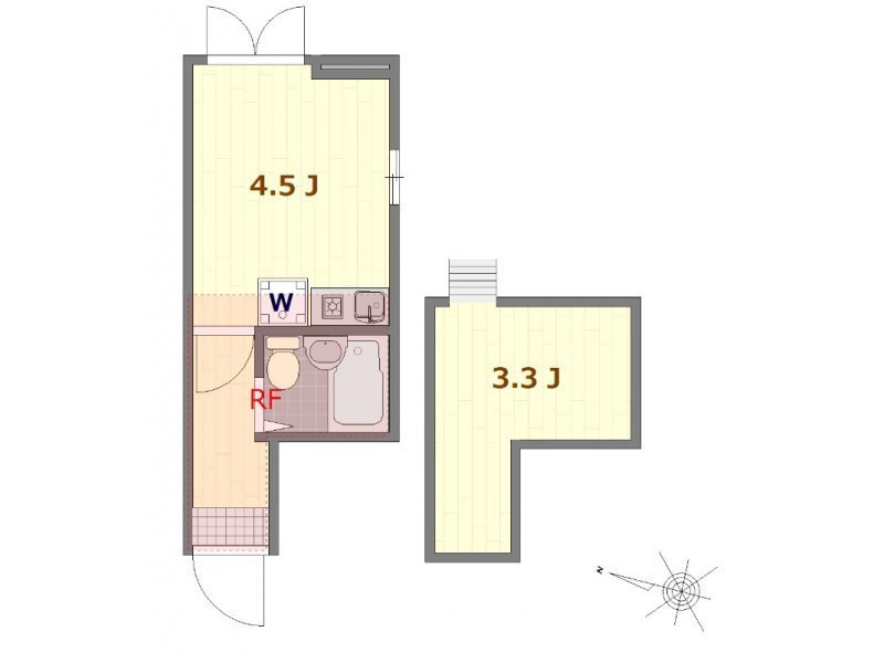 네리마카스가초 1R+LOFT 매물 사진 1