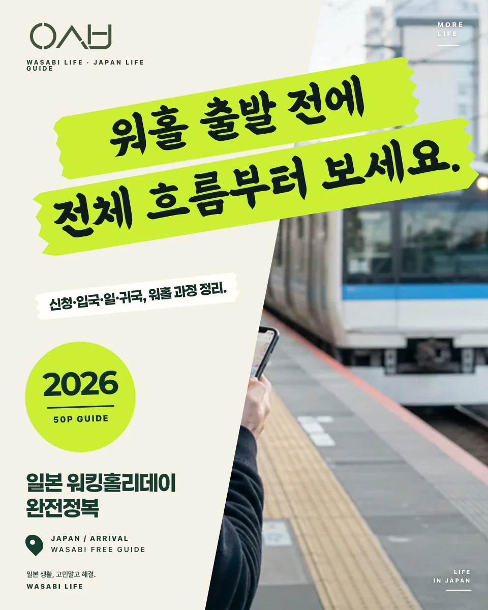 일본 워킹홀리데이 완전정복 2026 썸네일